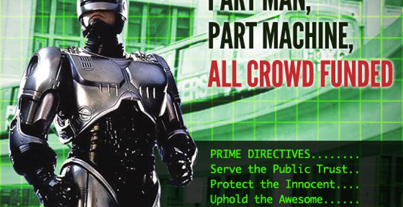 Crowdfunded Robocop Statue Finally Complete, Just Needs A Home