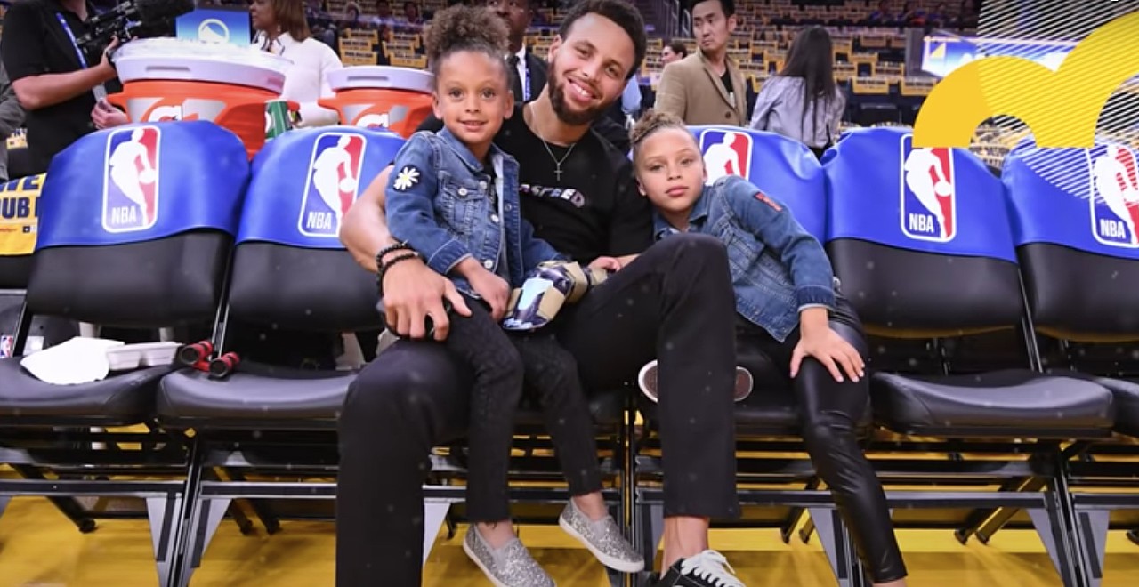 Steph Curry says he loves being a girl dad