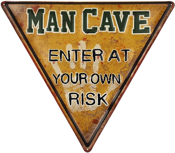 best man cave signs