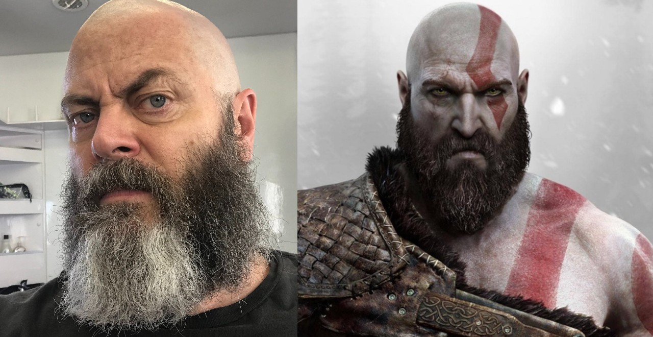 Offerman as Kratos