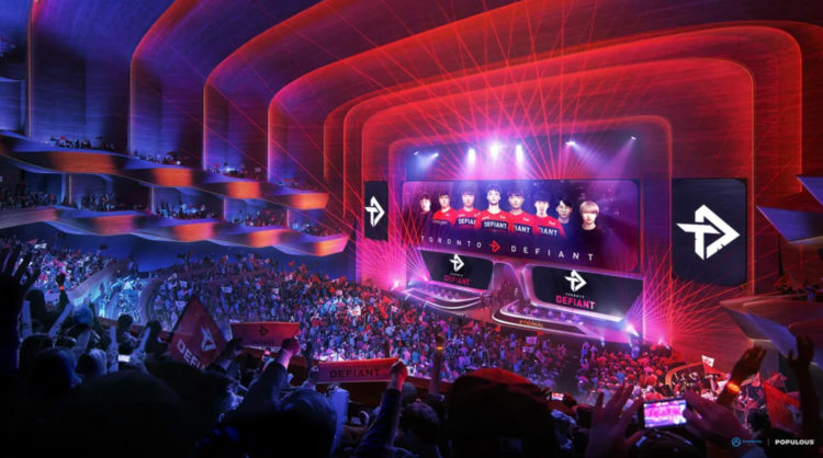 Toronto eSports Stadium Interior