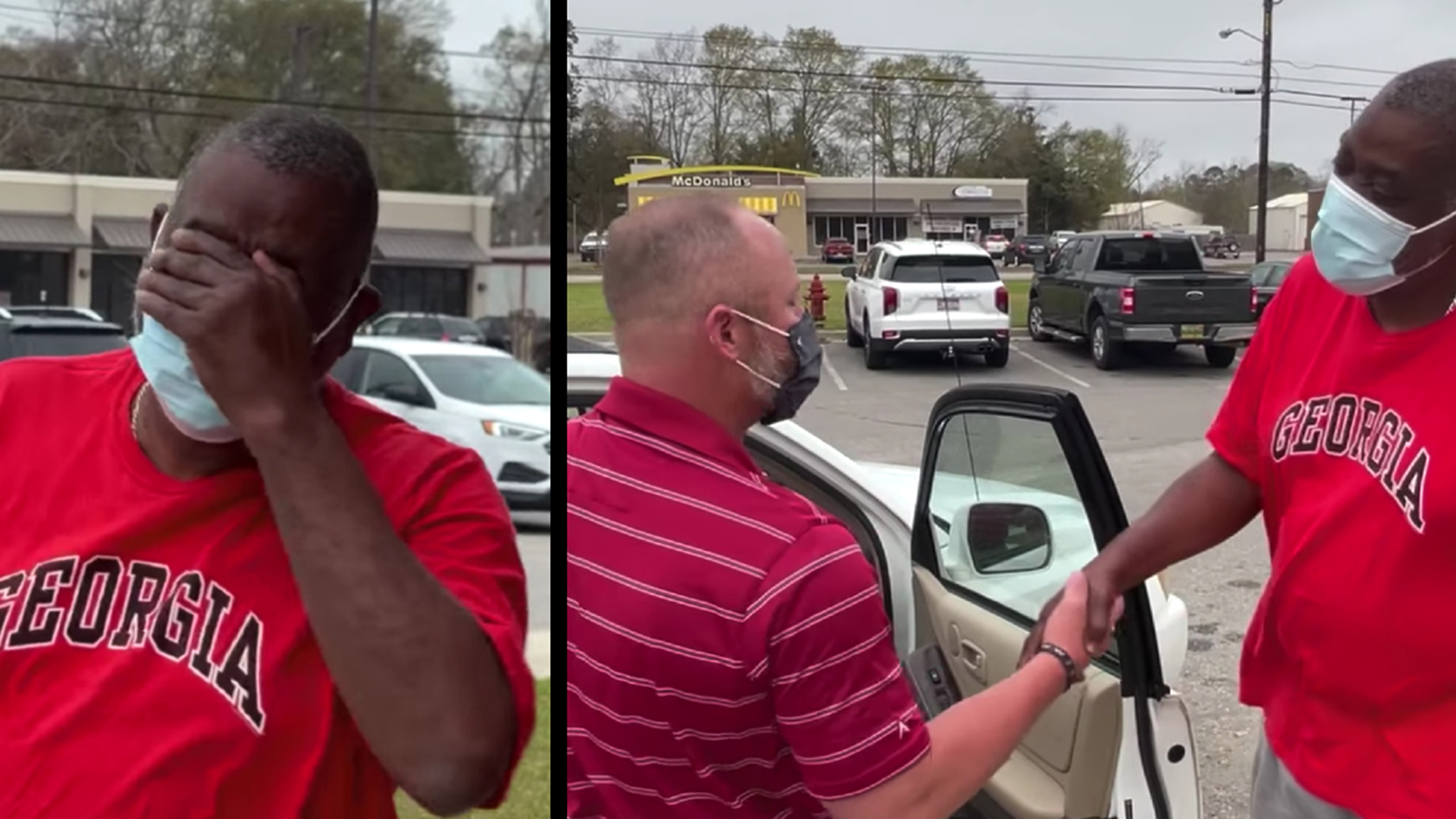 School buy custodian new car