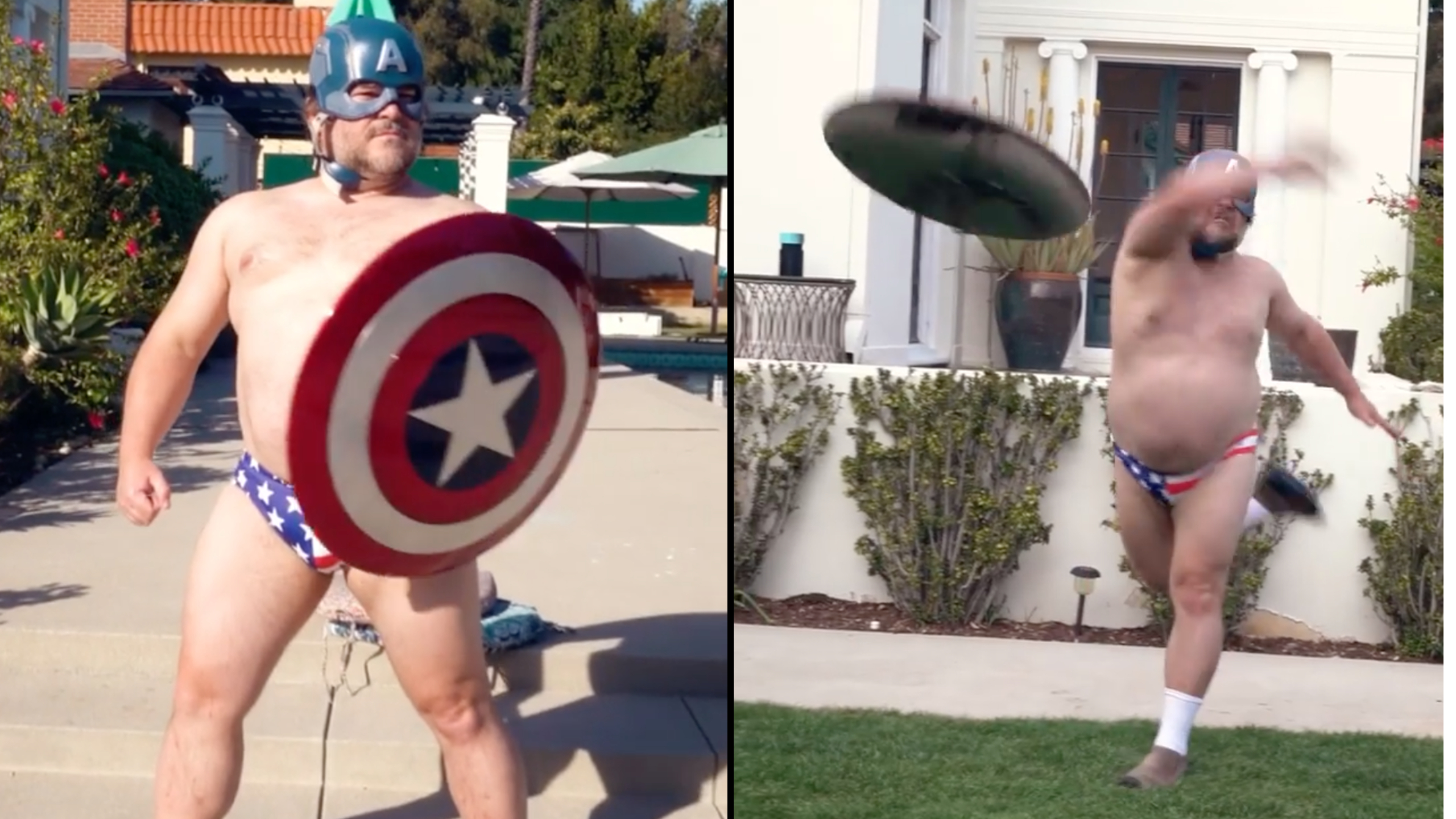 Jack Black Captain America