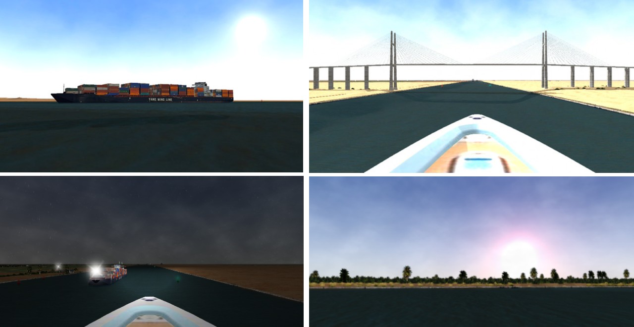 suez canal sim