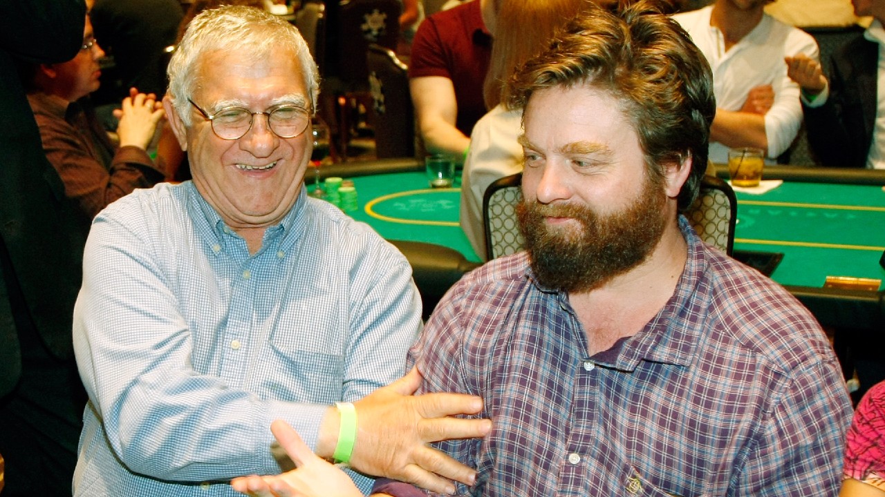 Zach Galifianakis and Father