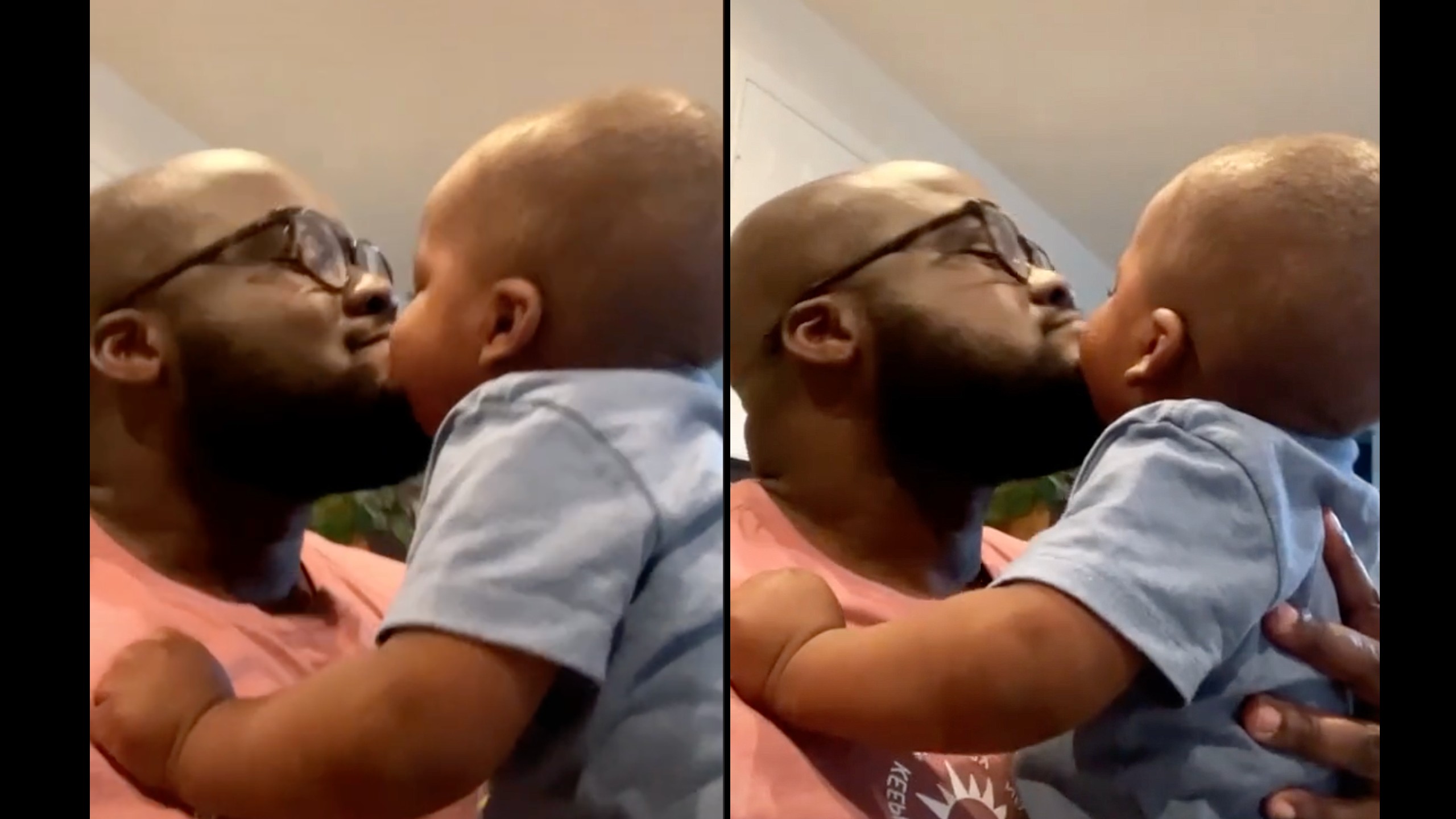 Dad shares how he bonds with his son using his beard