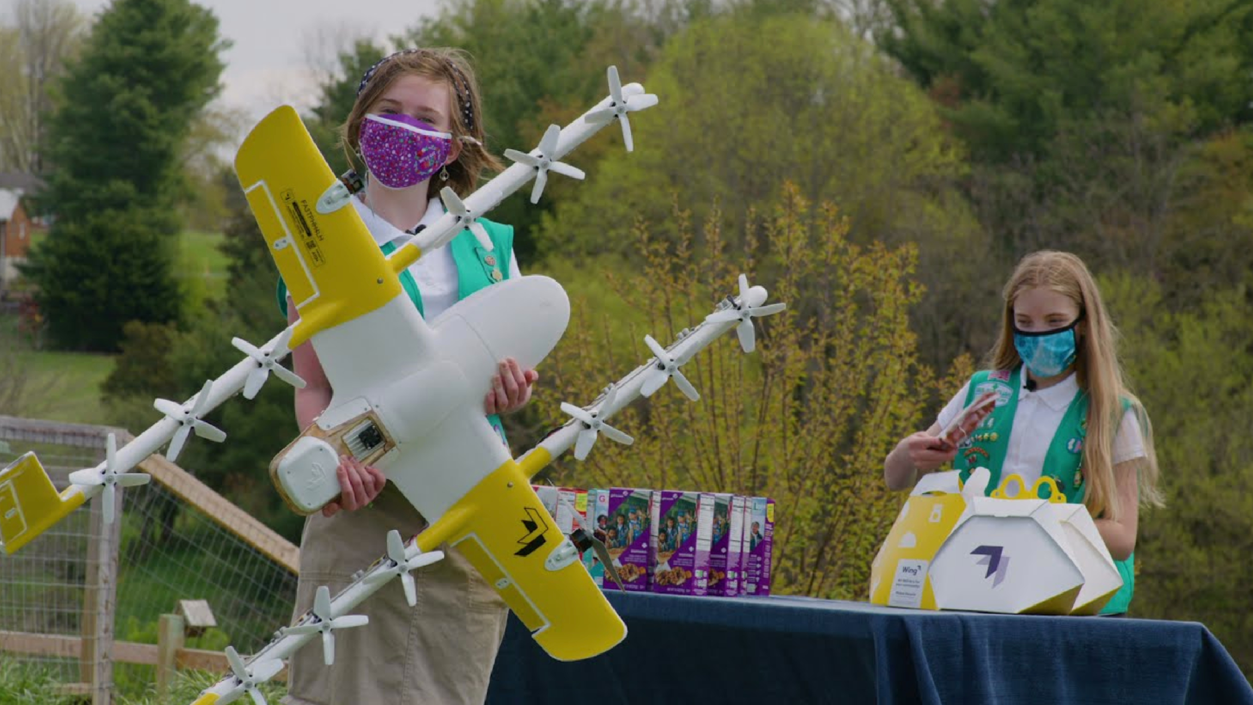 Girl Scout Drones