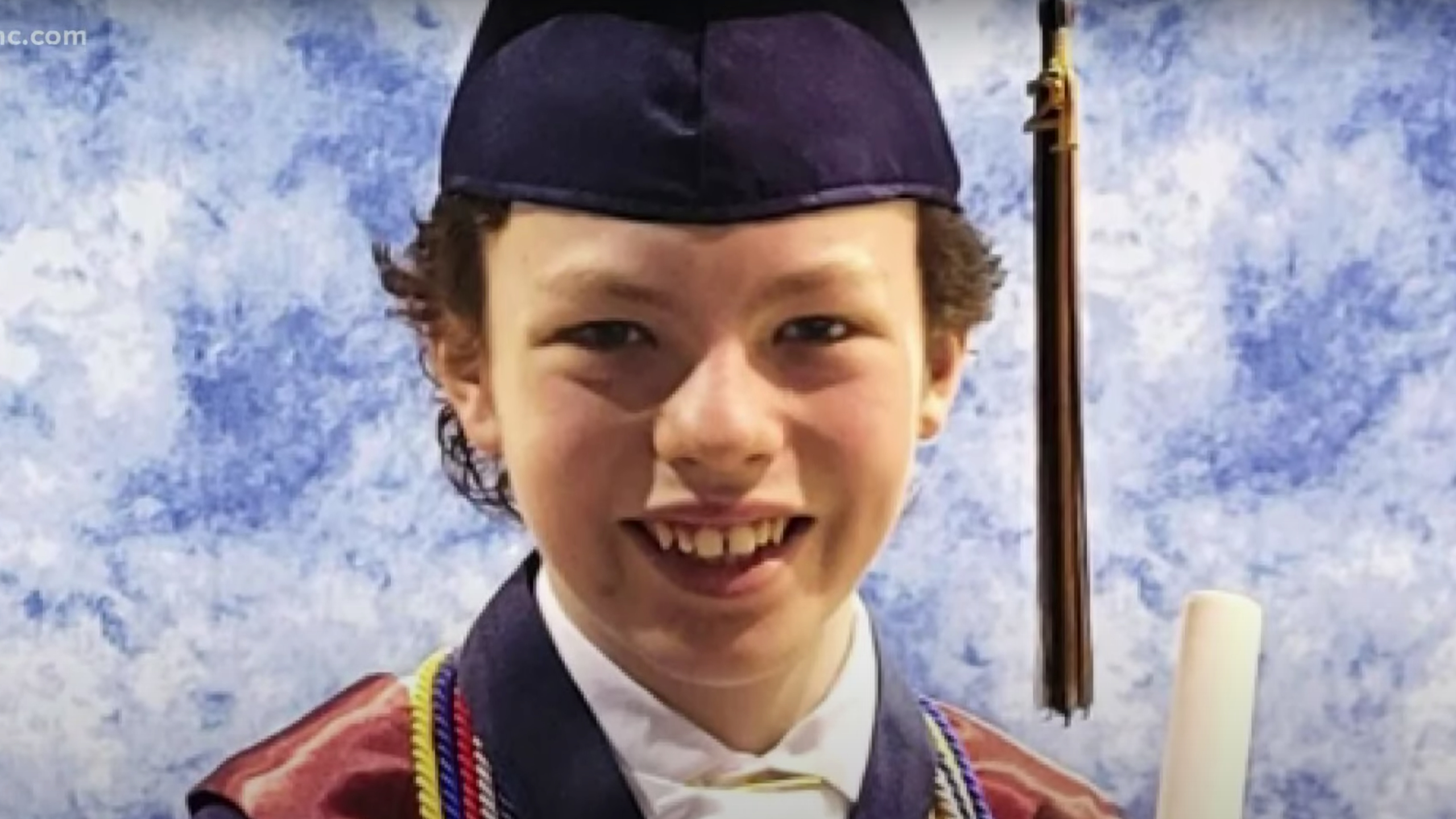 Kid Graduates From High School and College in the same week