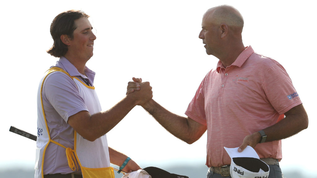 Stewart Cink and Son