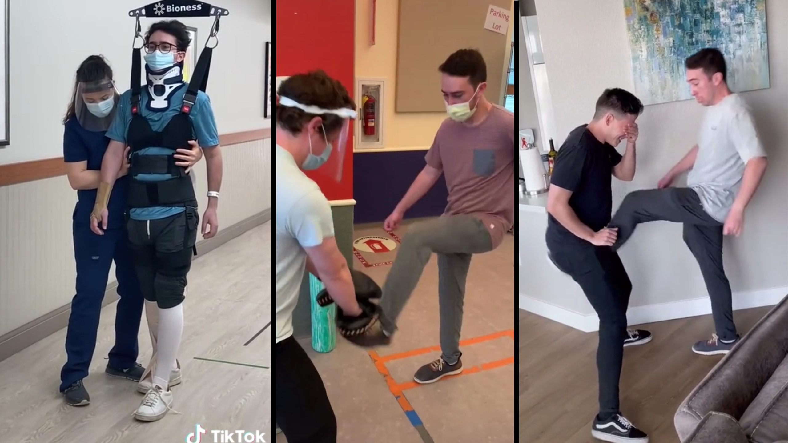 Guy Lets Paralyzed Friend Kick Him In The Balls As Motivation Guy Lets Paralyzed Friend Kick Him In The Balls As Motivation