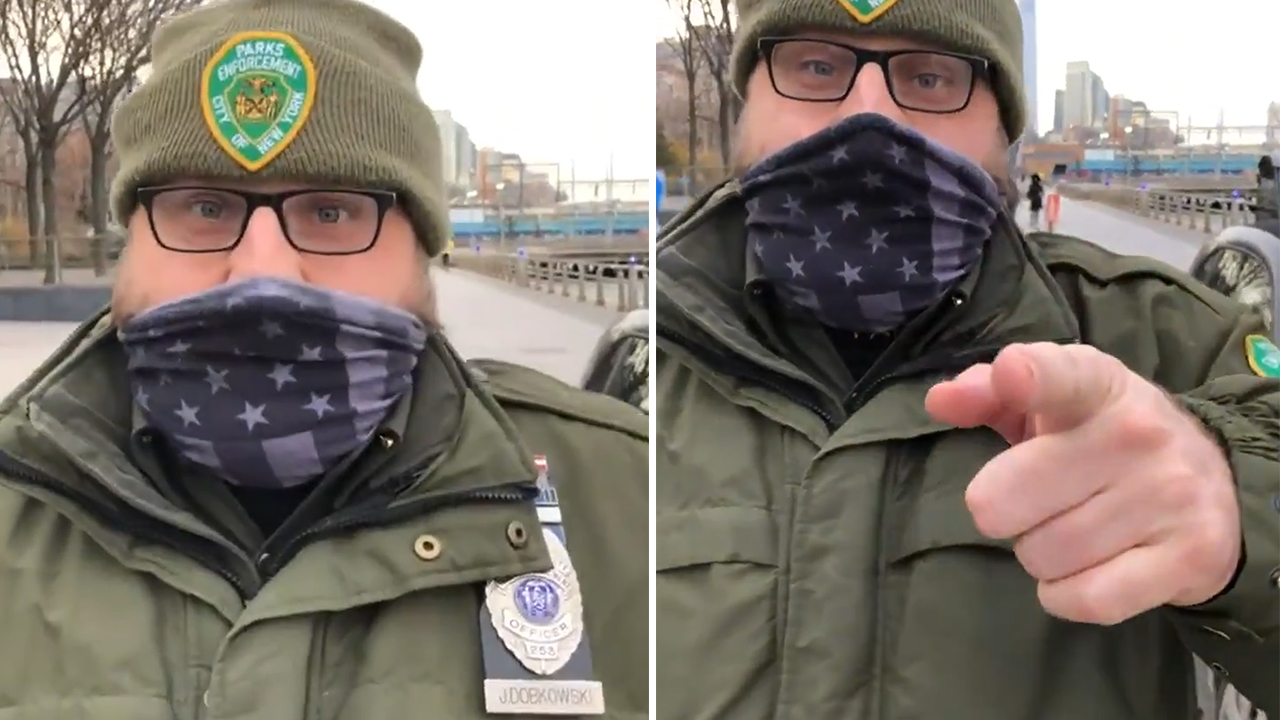 NYC Parks Officer Pressures Ryan Reynolds