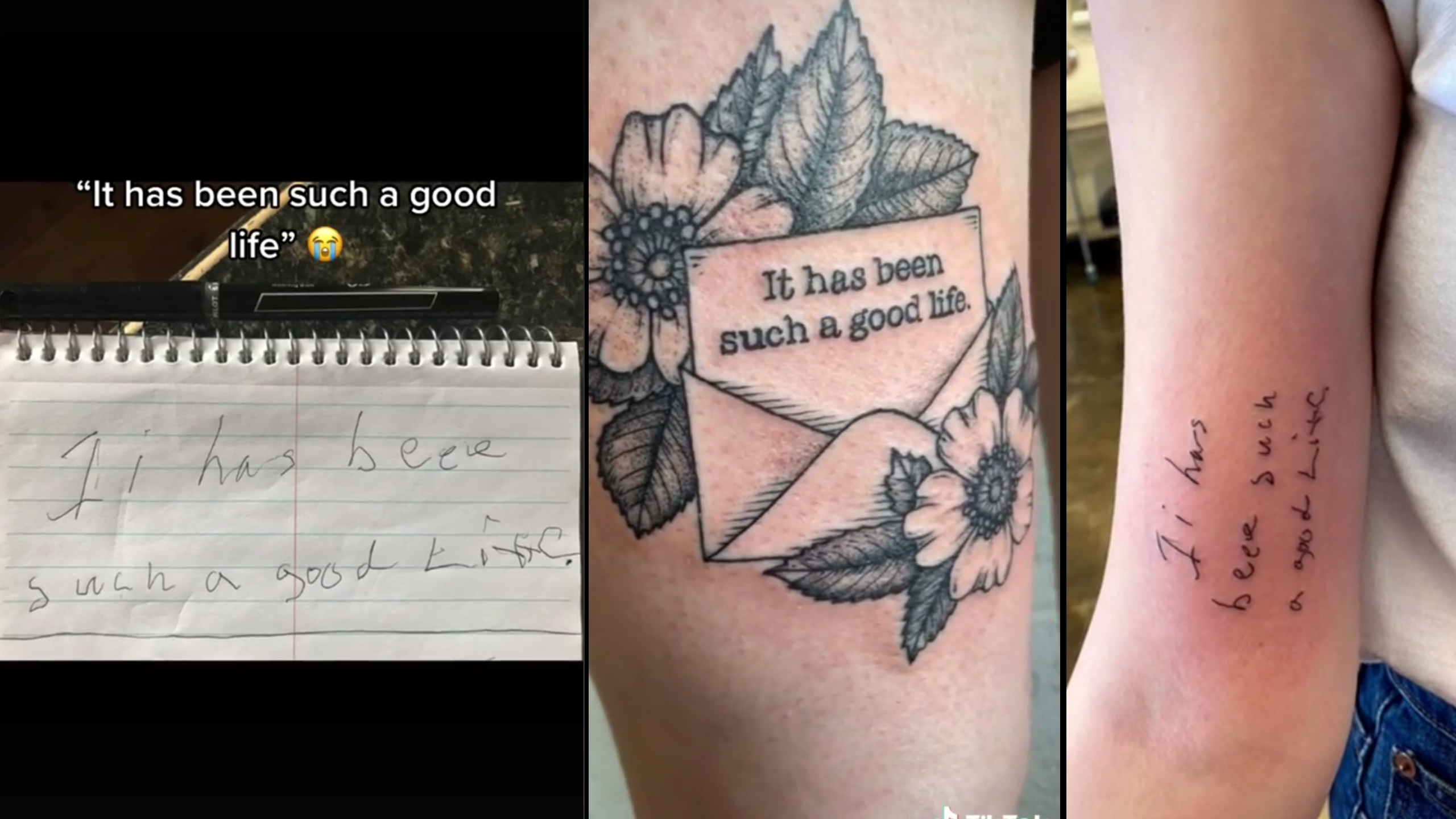 Daughters Get Matching Tattoos of Dad's Final Words