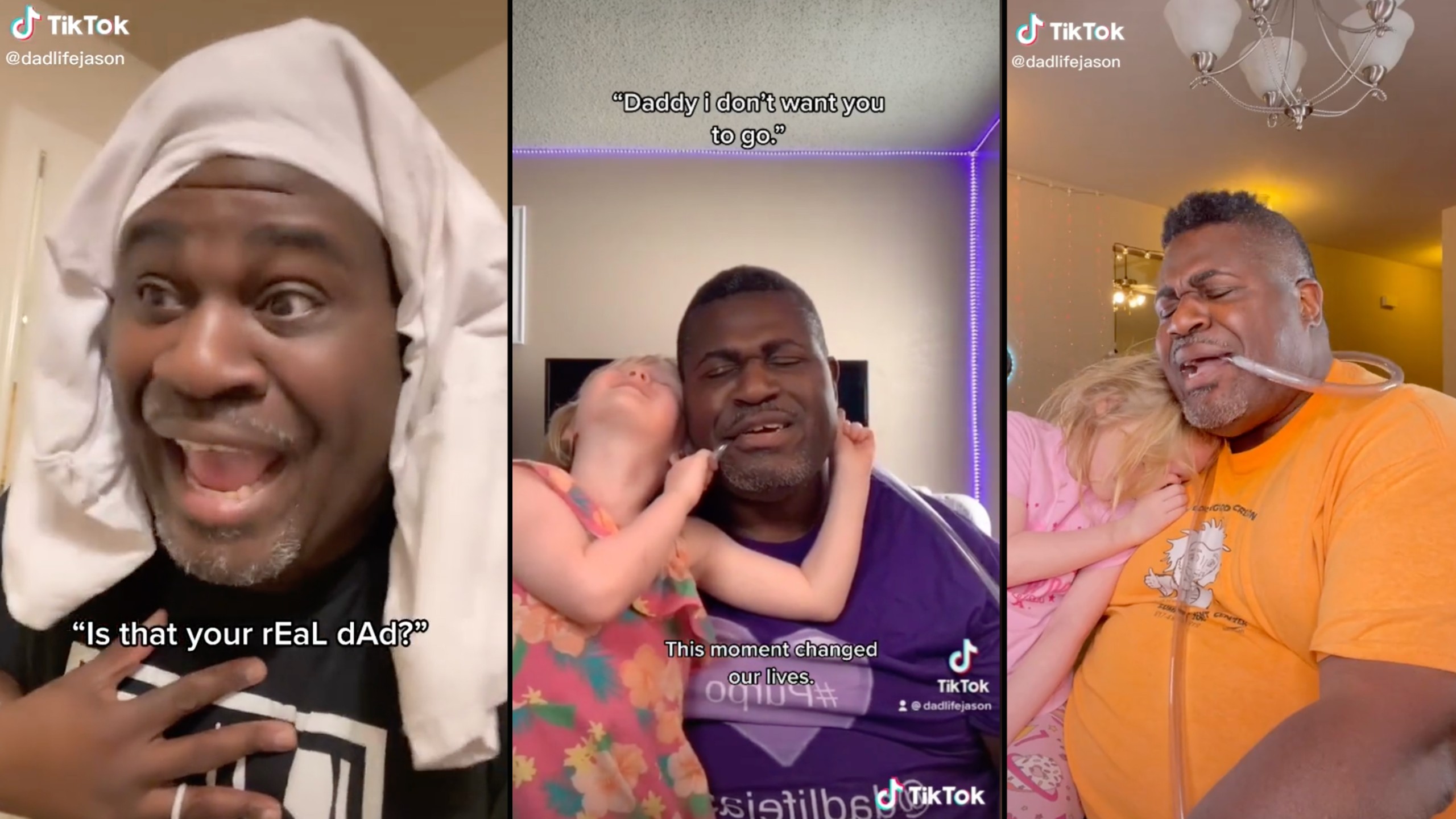 Musical dad gains viral fame on TikTok