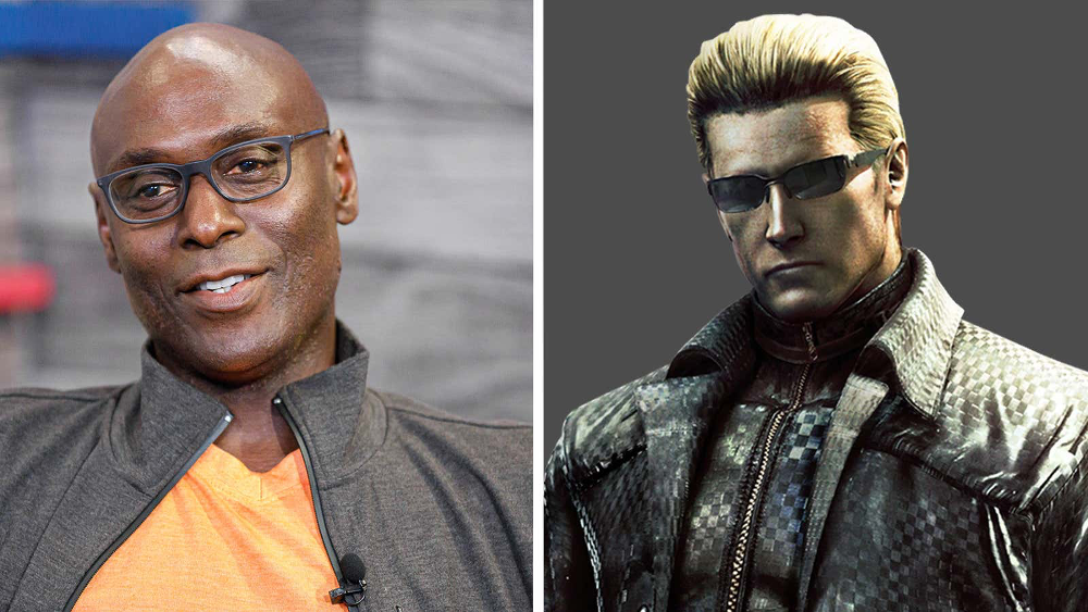 Lance Reddick and Wesker