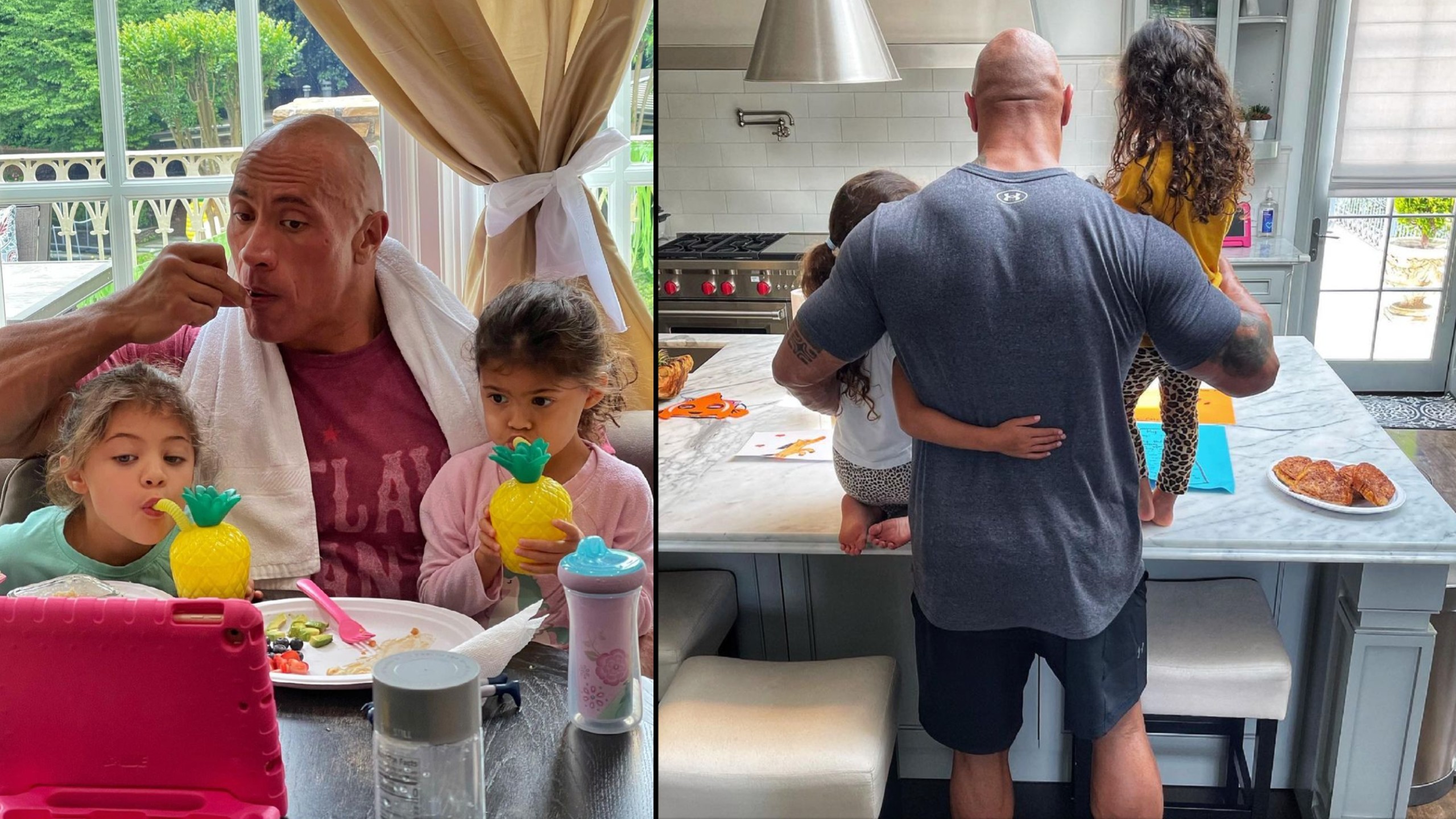 The Rock talks fatherhood and marriage after being named number one reason to love America