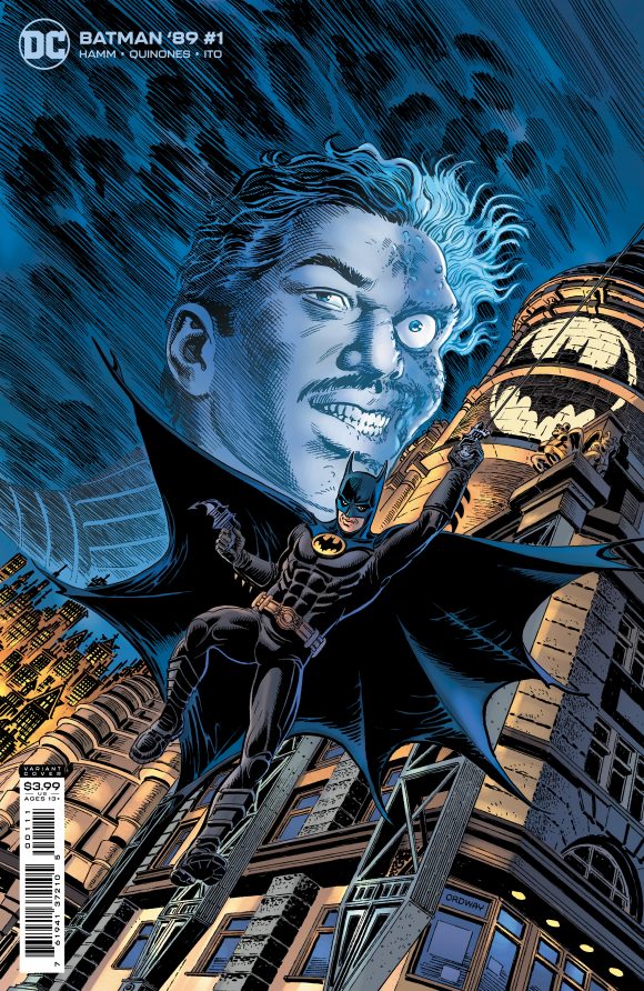 Varient Cover of Batman 89 Featuring Two Face