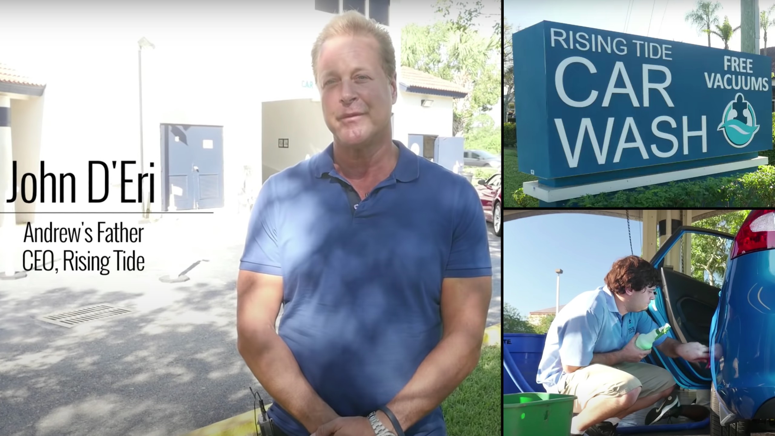 Dad opens car wash that employs people with autism