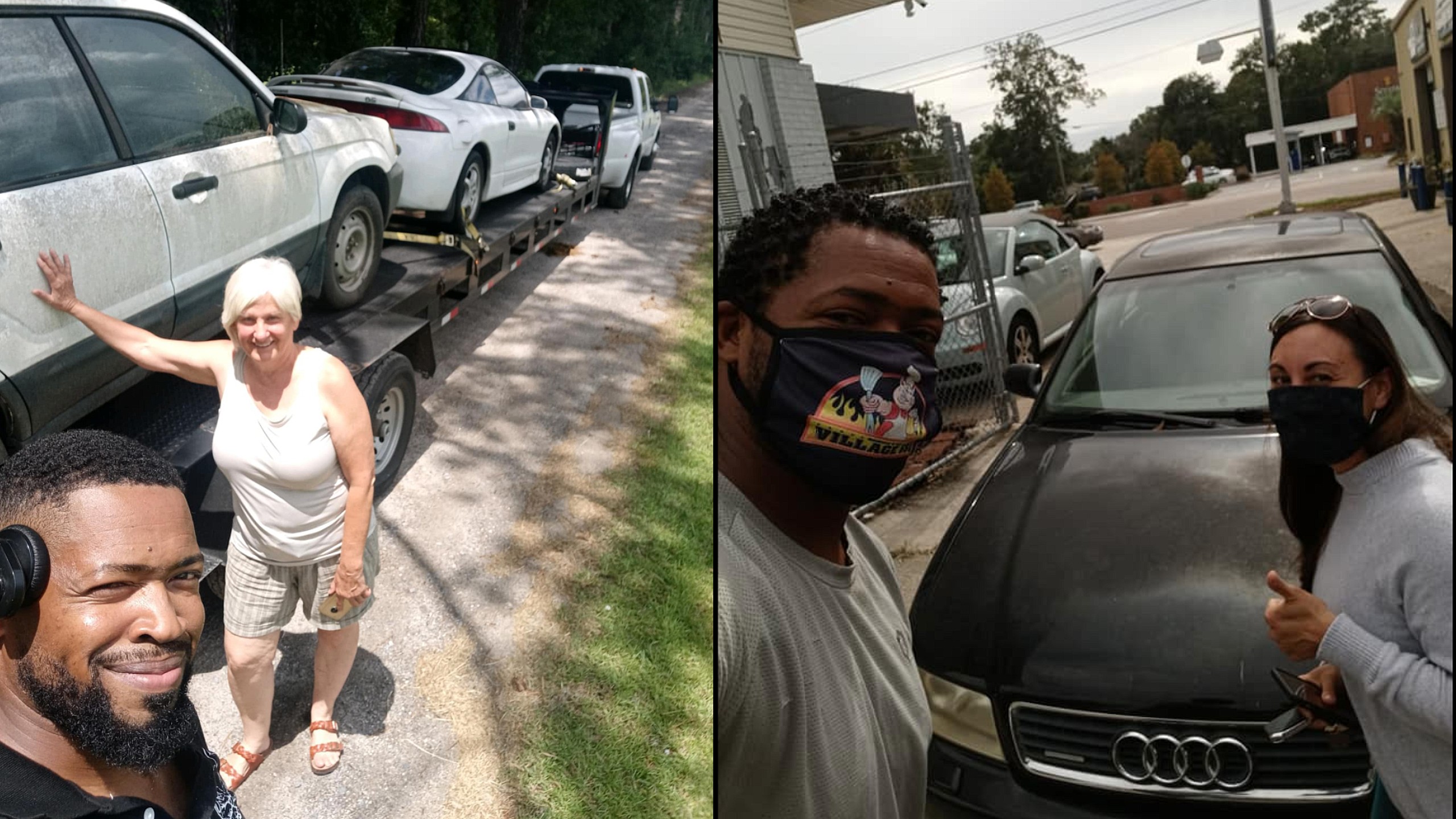 Man fixes and donates cars in memory of late dad