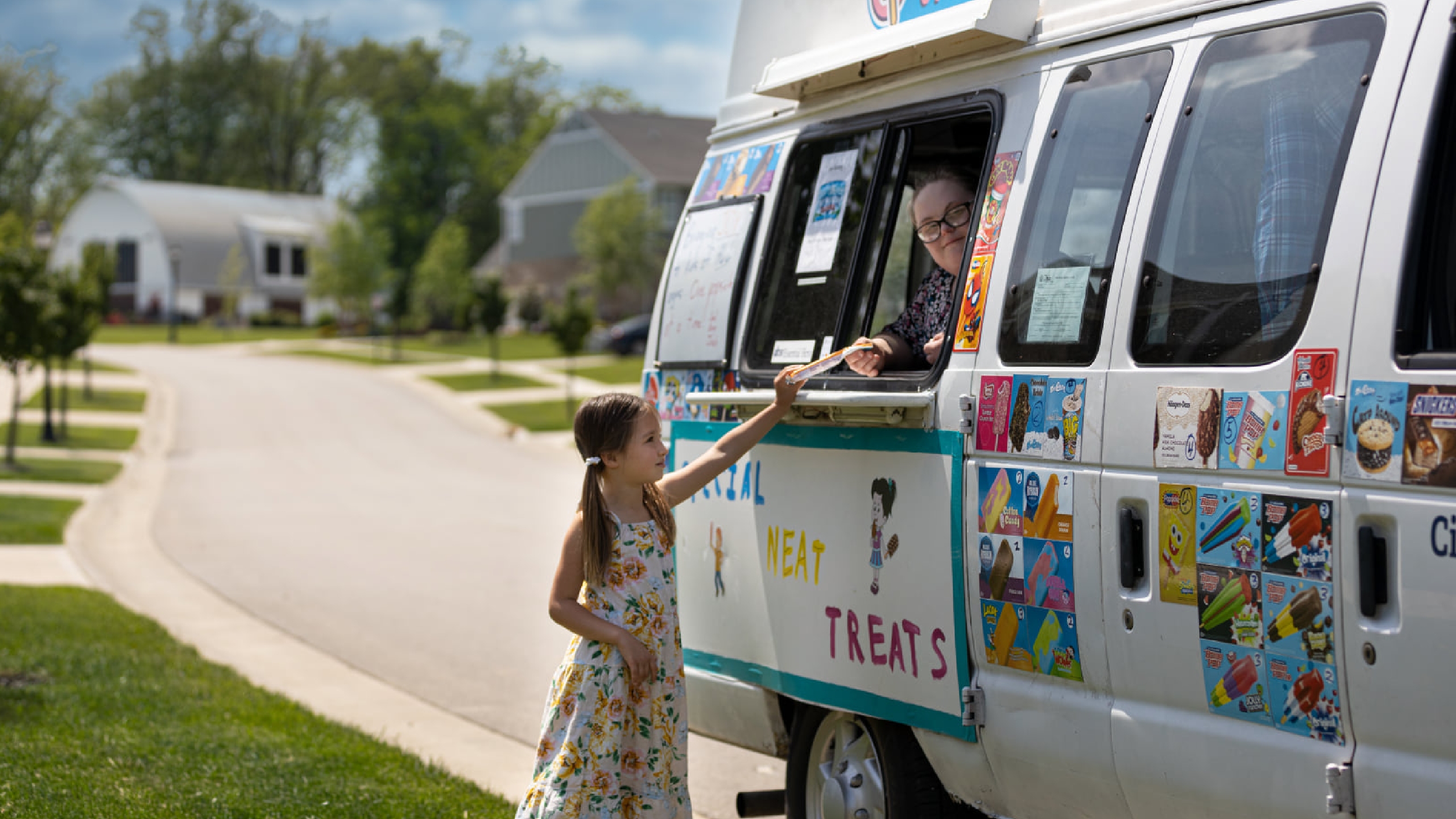 Dad Buys Ice Cream Truck For His Two Kids With Down Syndrome