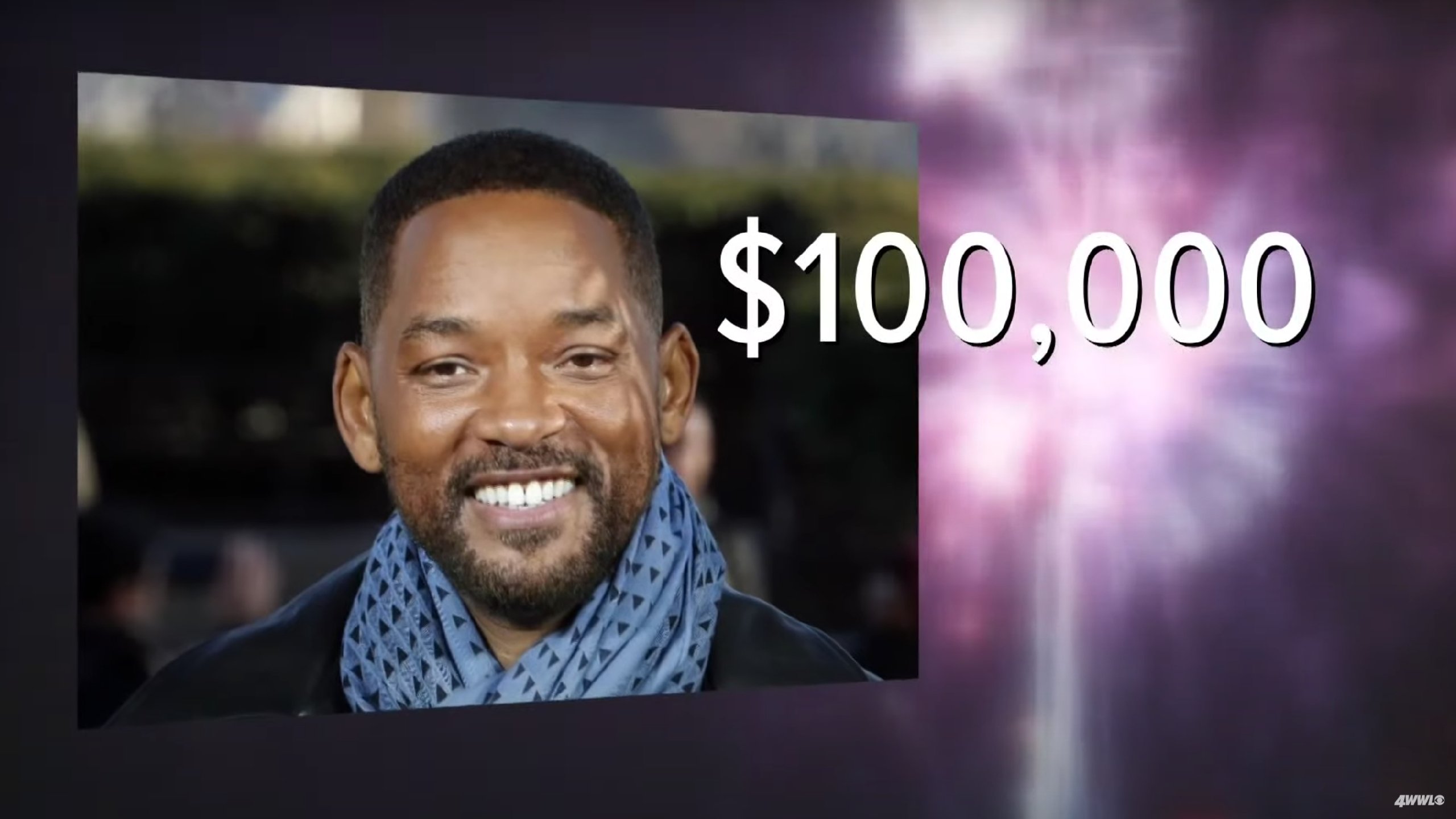 Will Smith Fireworks $100k