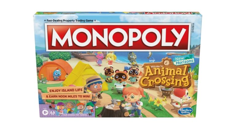 Animal Crossing New Horizons Monopoly