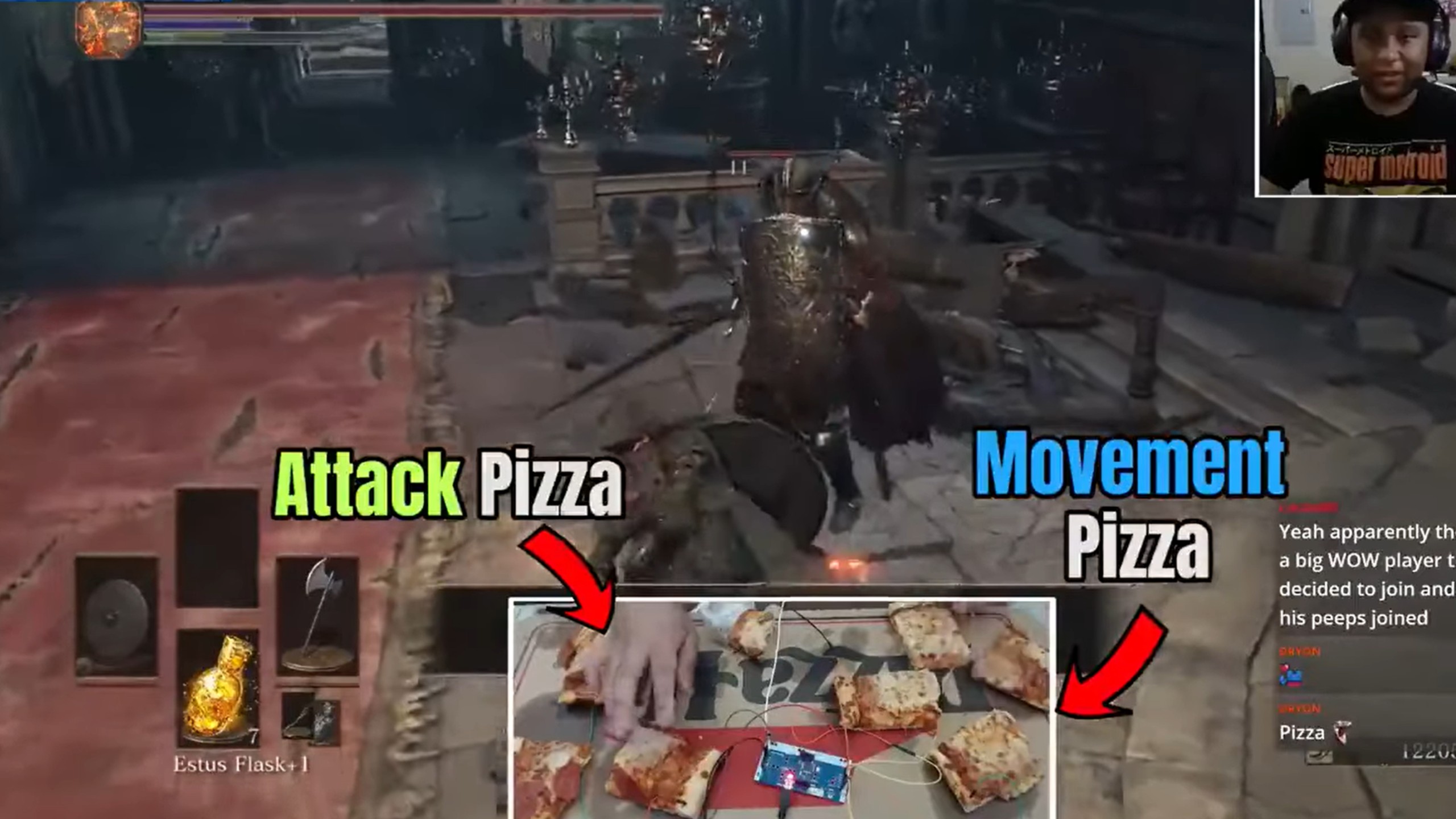 Dark Souls Pizza Controller