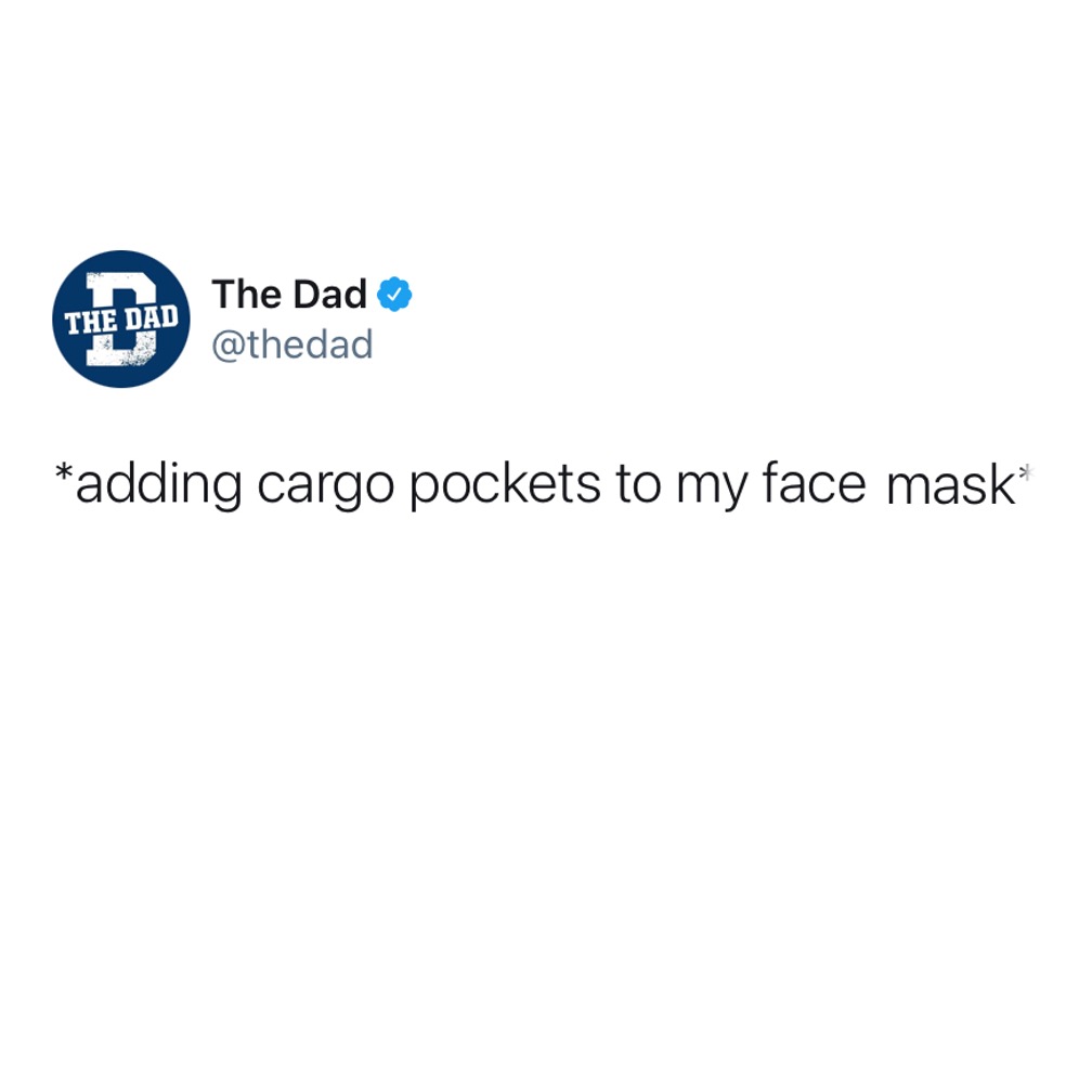 *adding cargo pockets to my face mask* tweet, fashion, DIY
