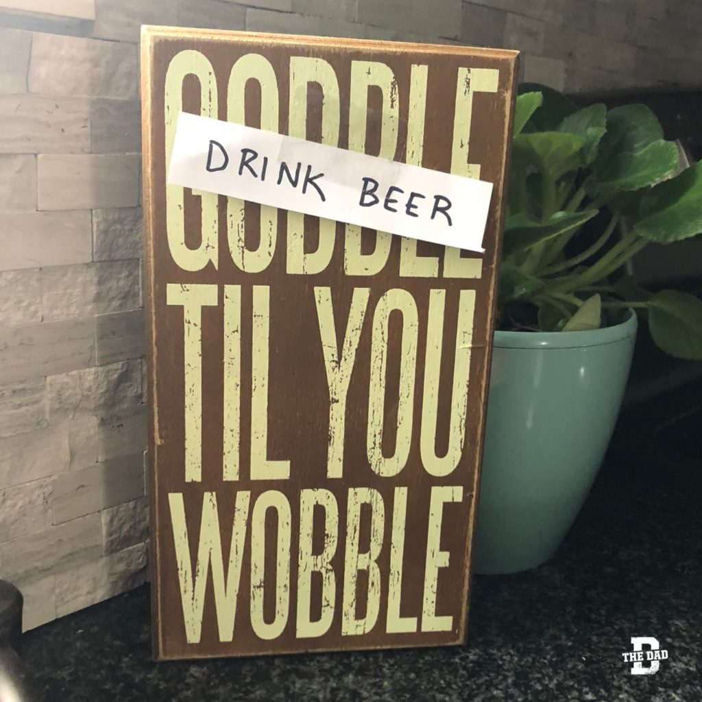 Drink Beer Til You Wobble. Decoration, DIY, honest