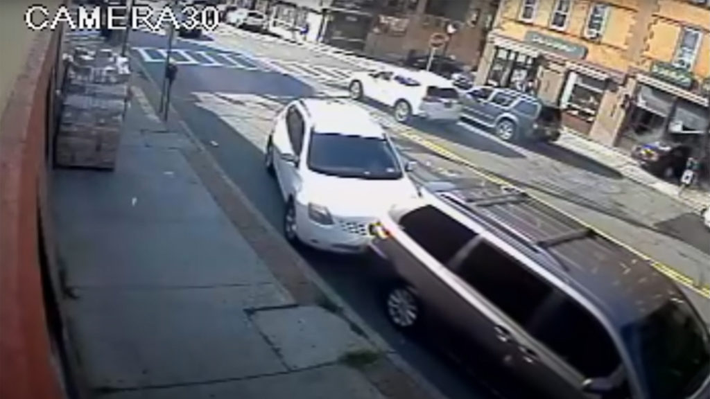 Heroic Bystanders Lift a Car off Baby After It Crashes Into Barbershop