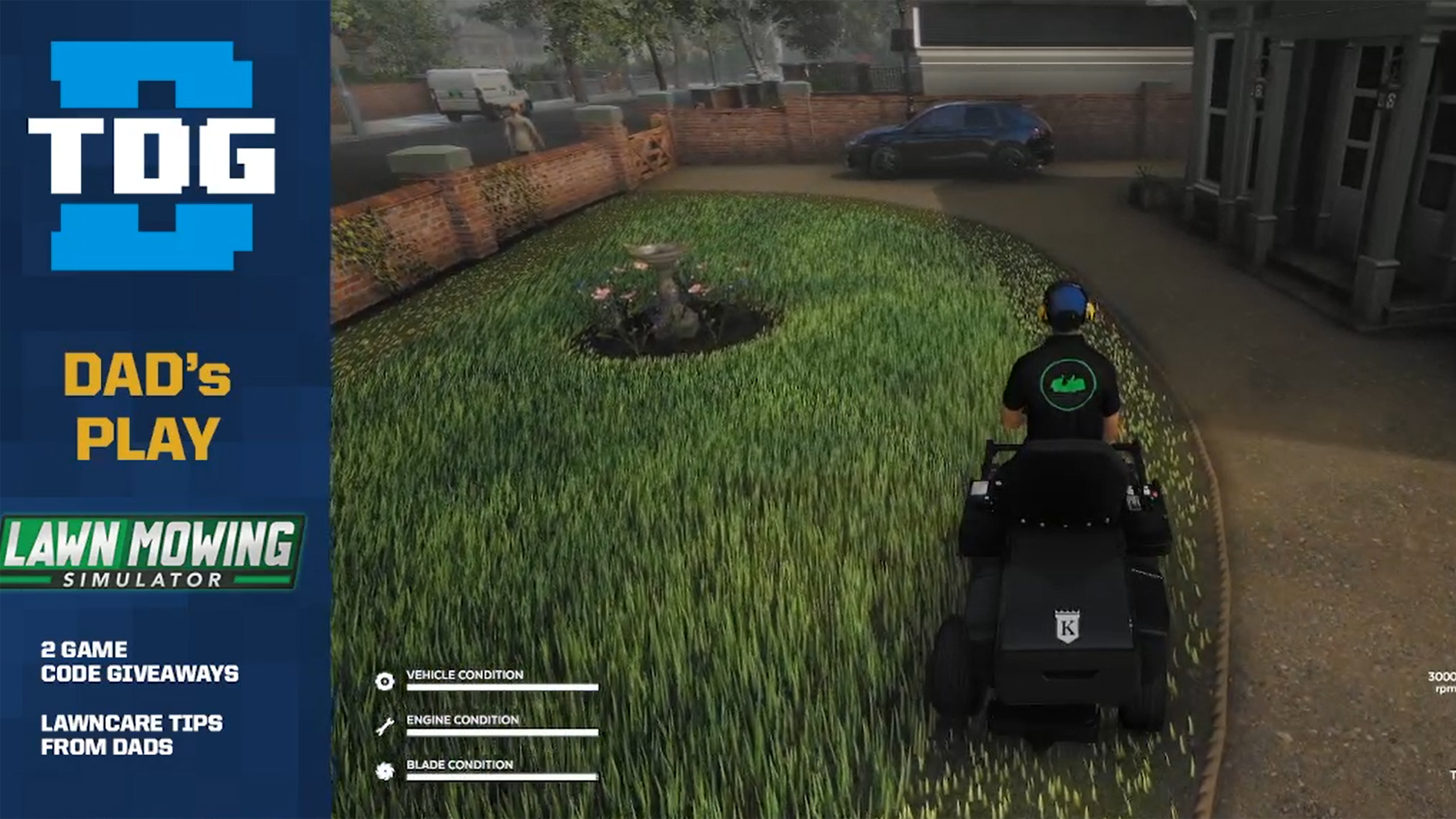 Lawn Mowing Simulator Test Drive