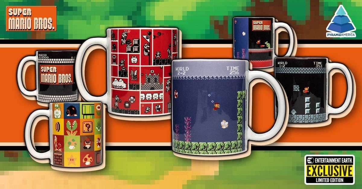 Super Mario Mugs Entertainment Earth Exclusive