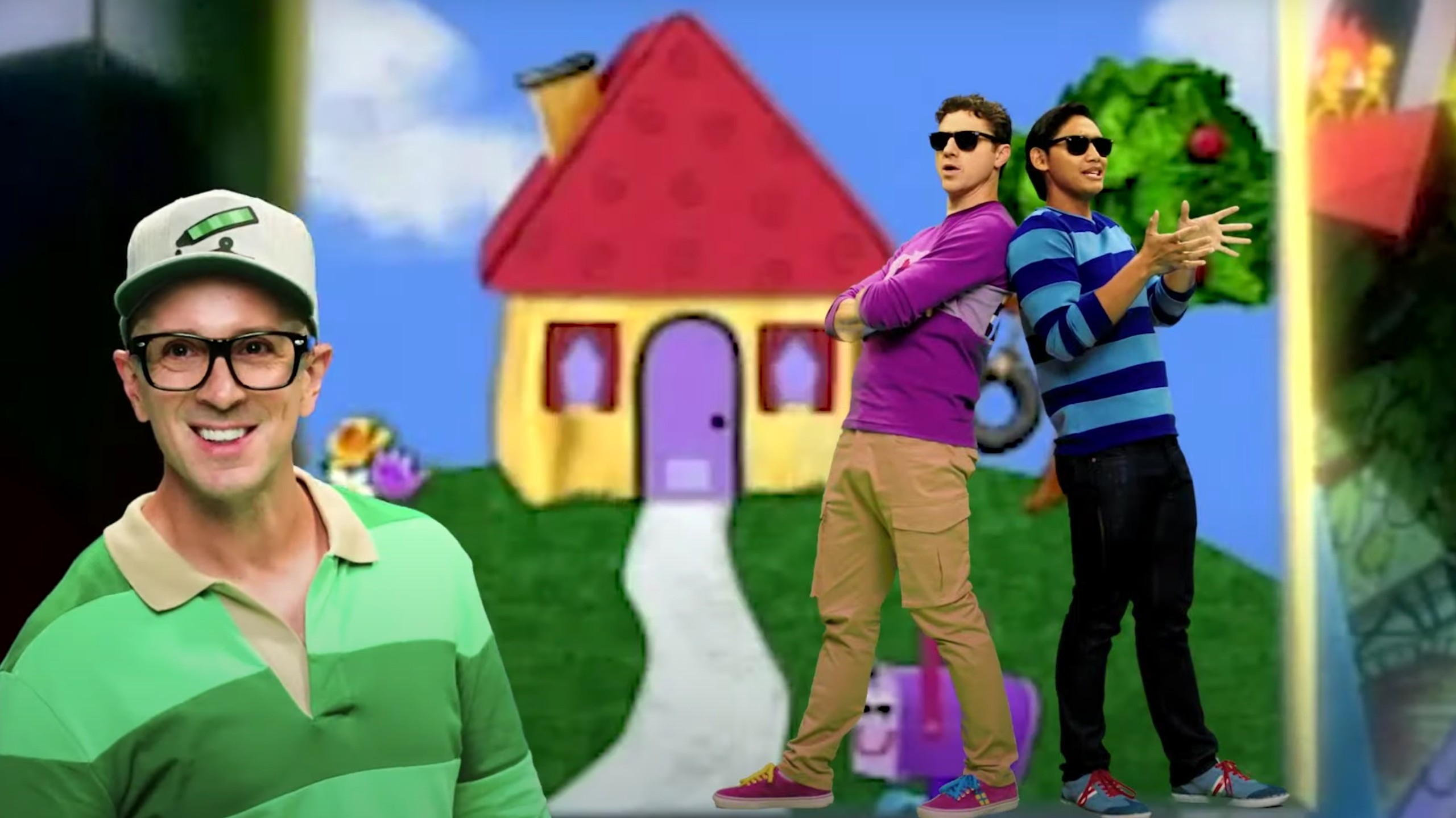 Blue's Clues joins forces with Eiffel 65 for music video