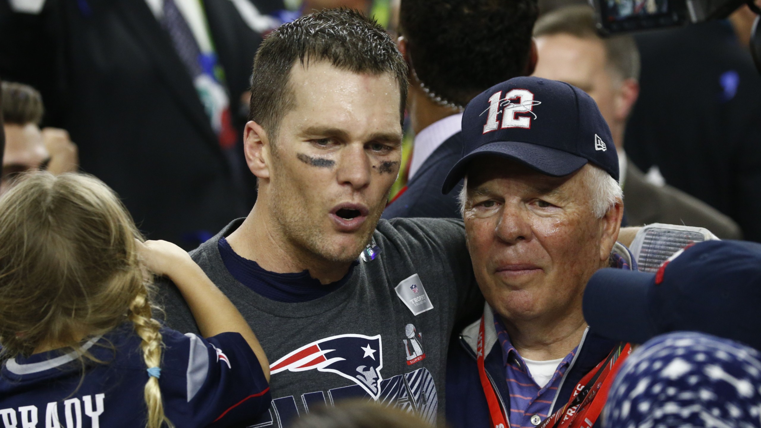 Tom Brady and His Dad