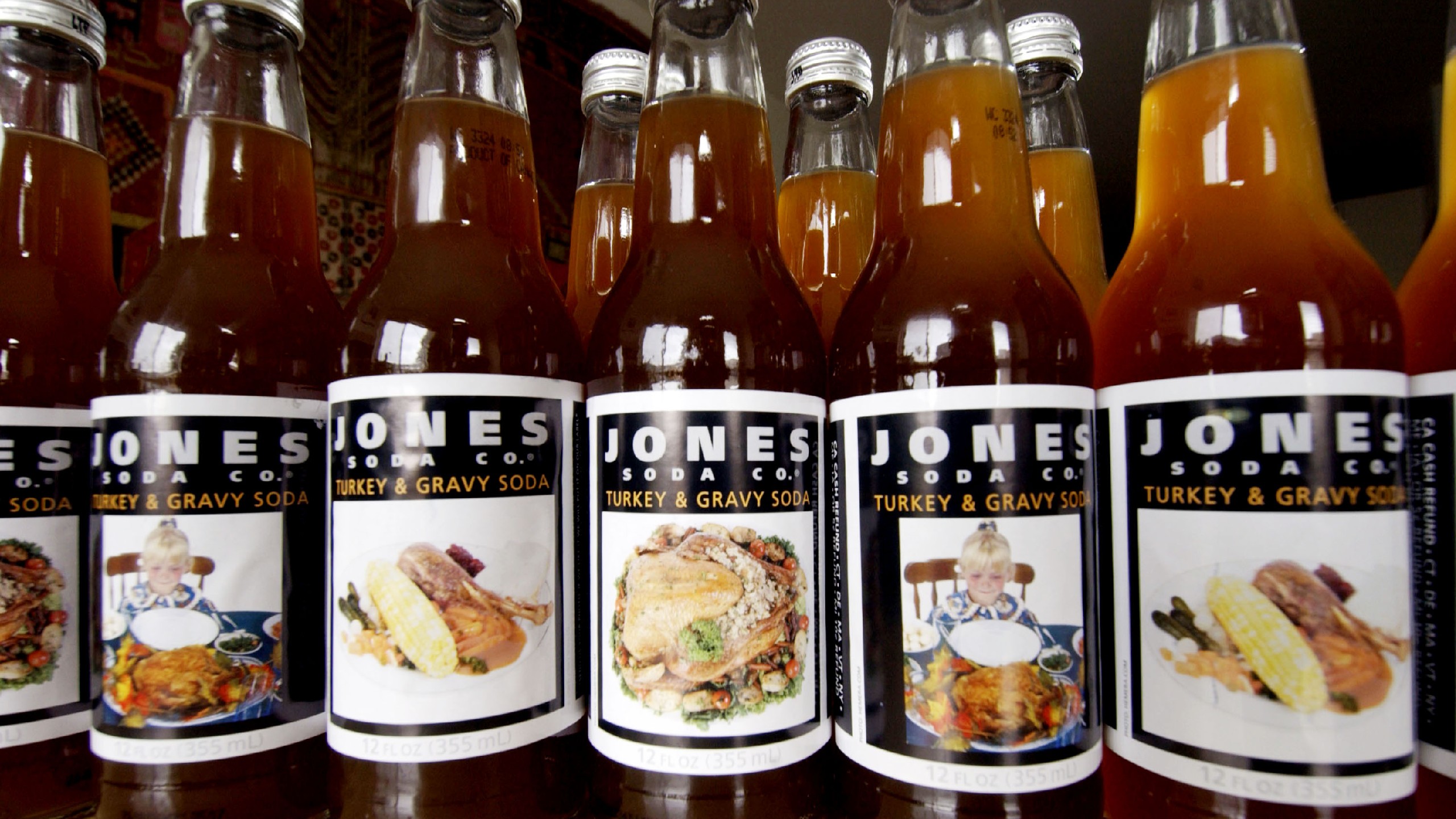 Jones Soda's Turkey and Gravy flavor returns to stores