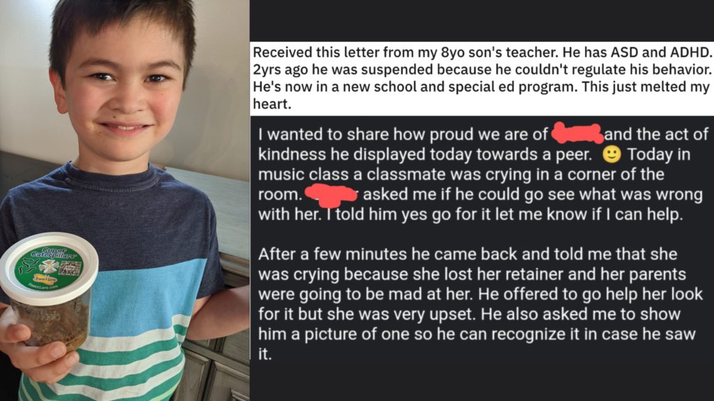 Proud Mom shares letter from teacher