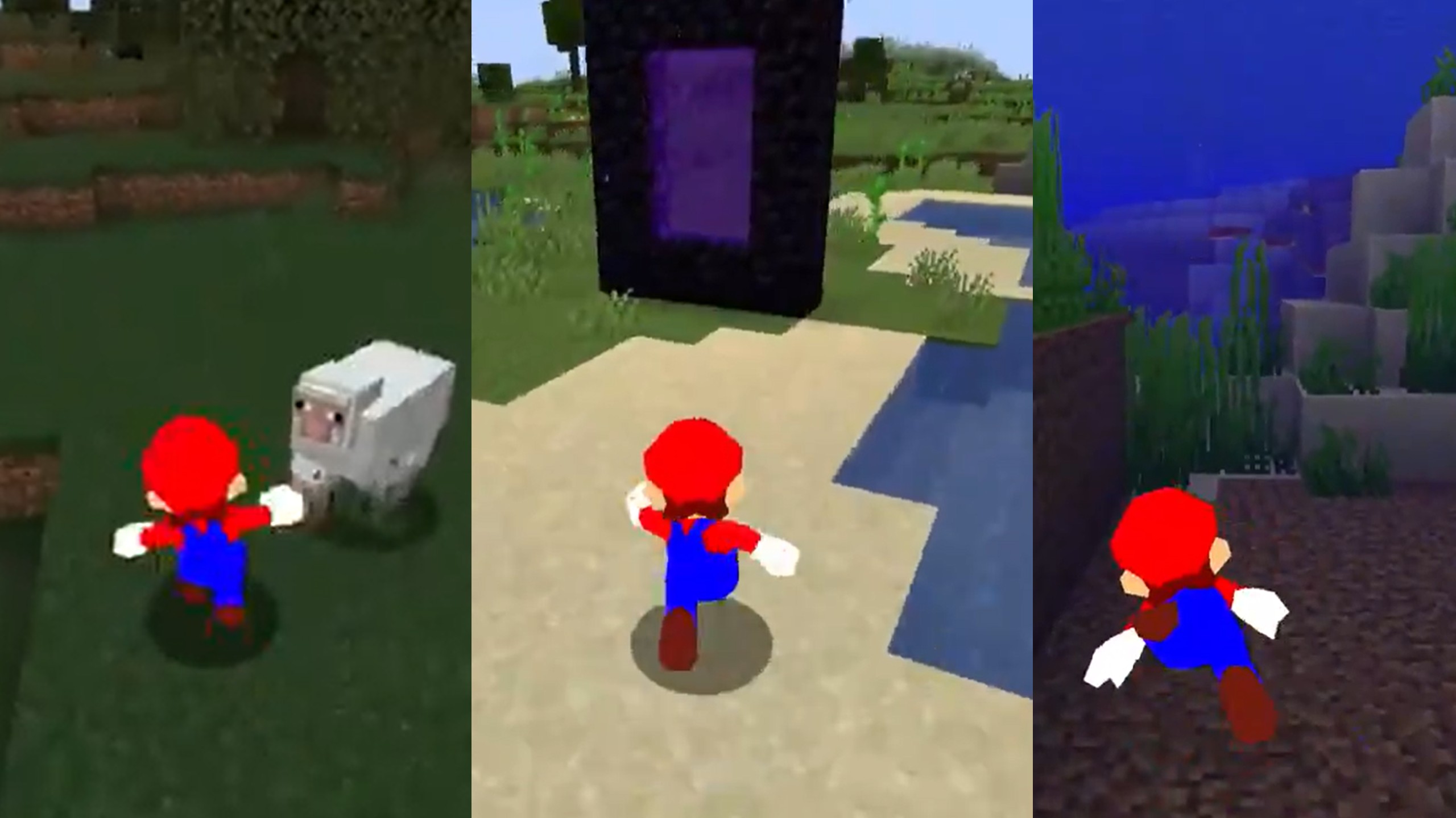 Super Mario 64 Minecraft Mod