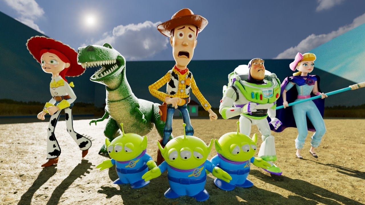 Toy Story Characters in Squid Game