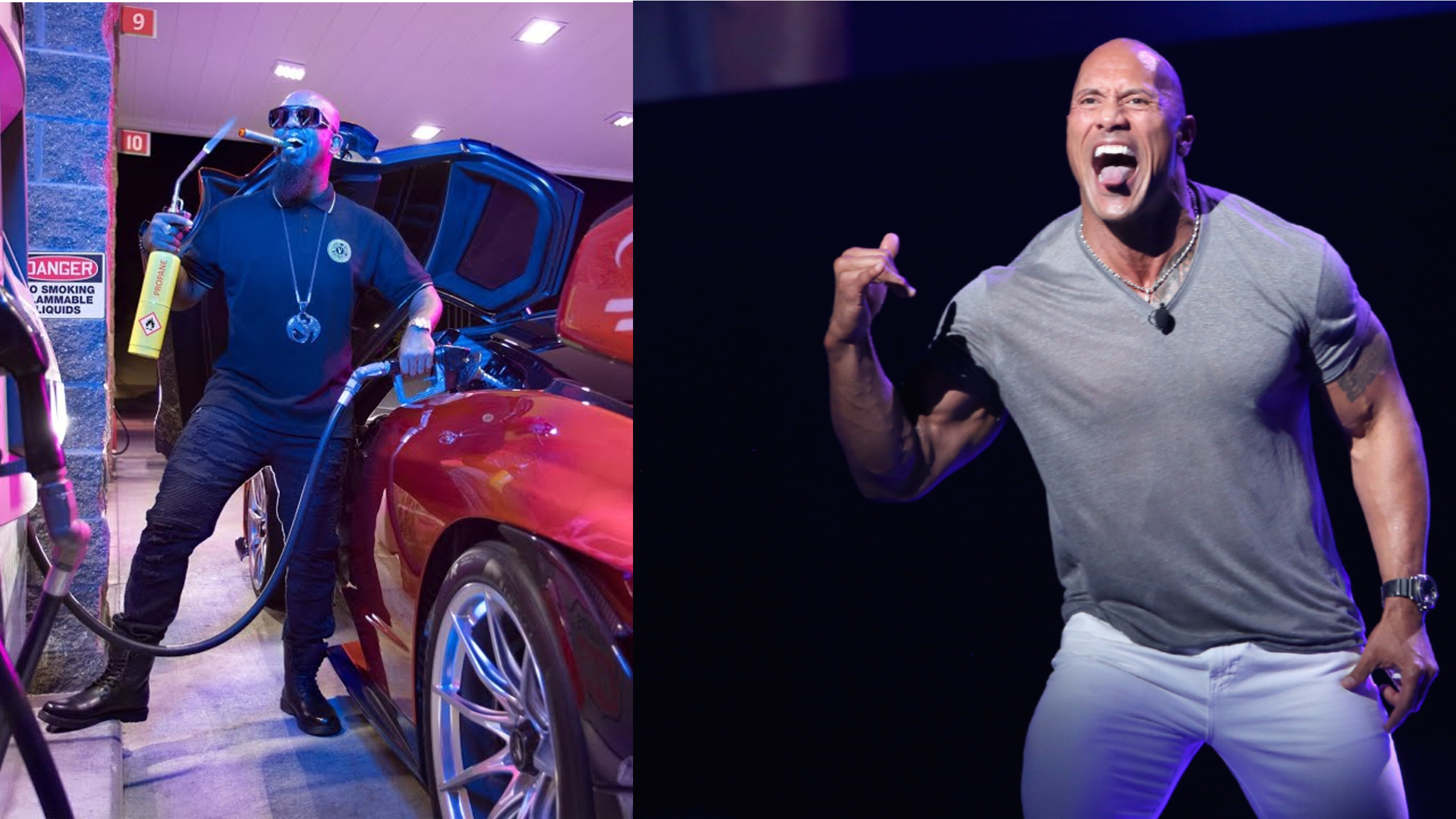 The Rock Makes His Rap Debut