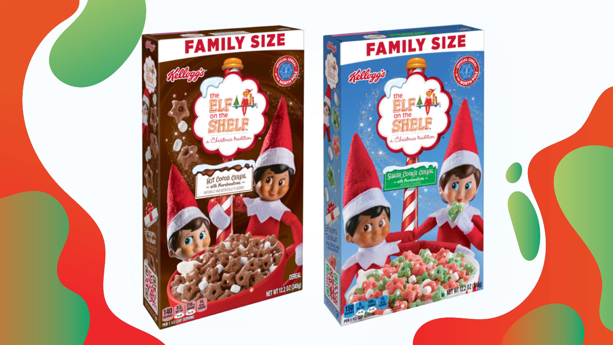 Kellogg's Elf on the Shelf cereal at Walmart