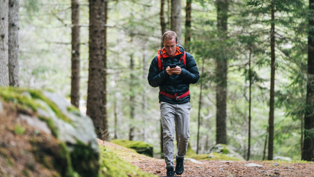 Lost hiker ignores calls