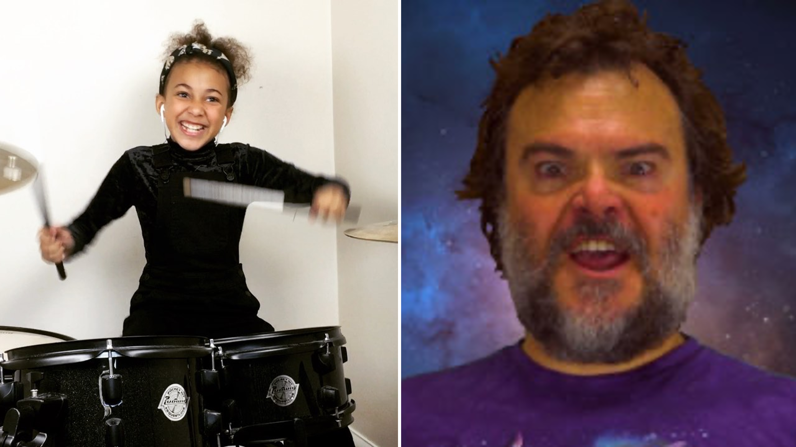 Nandi Bushell and Jack Black Team Up