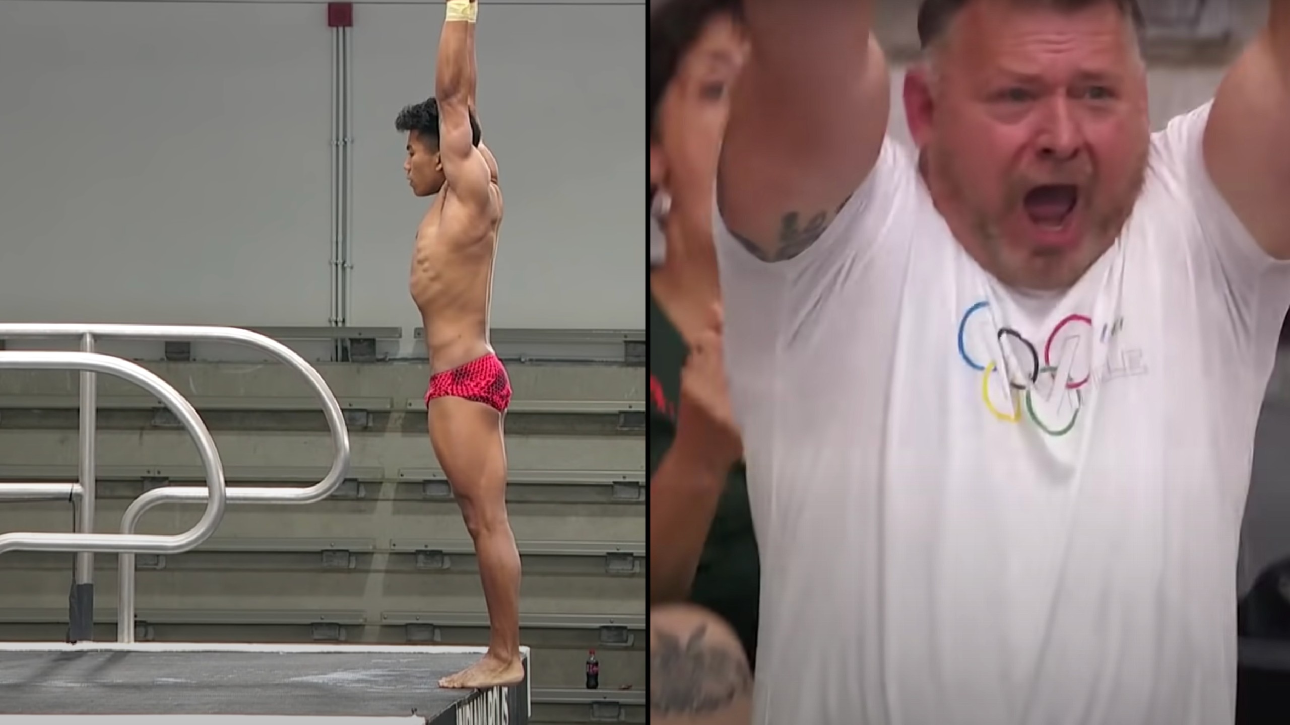 Single Dad Cheers for Olympian Son, Recalls Journey to Adoption