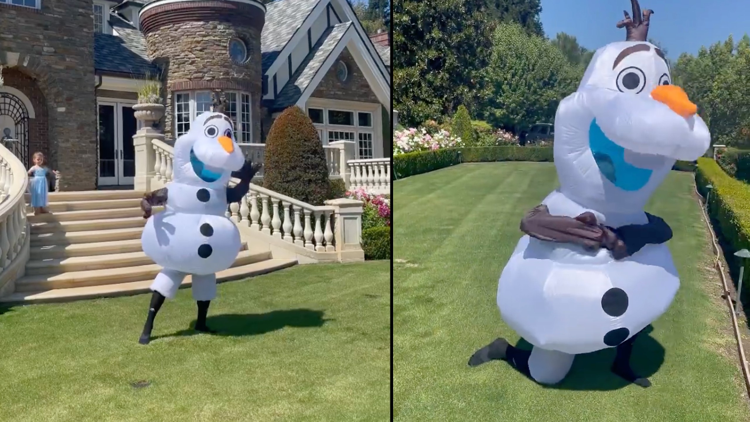 The Miz nails adorable dance performance dressed as Olaf