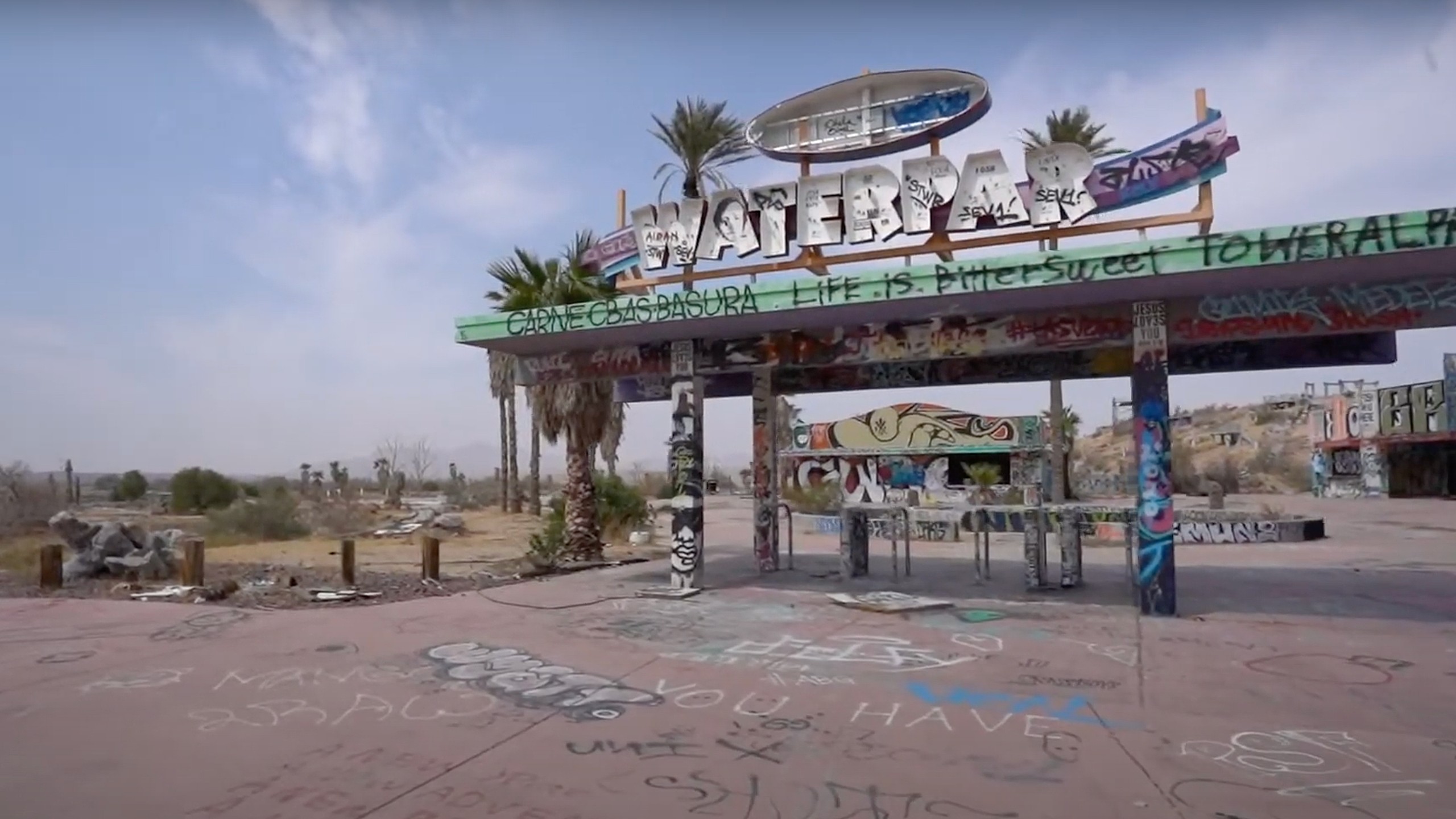 Then and now: Abandoned 'Rock a Hoola' waterpark : r/abandoned