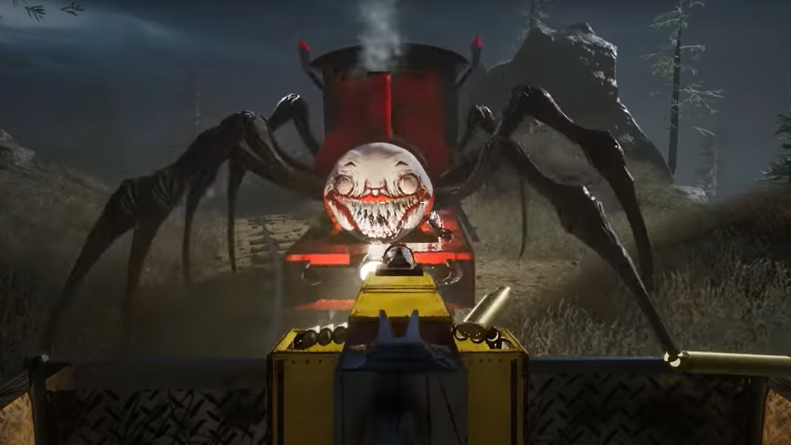 New Horror Game 'Choo-Choo Charles' Features a Spider-train.