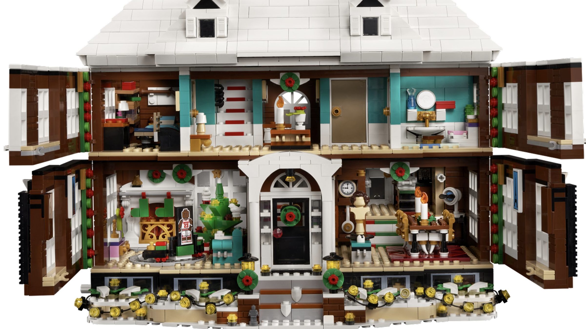 home alone lego playset