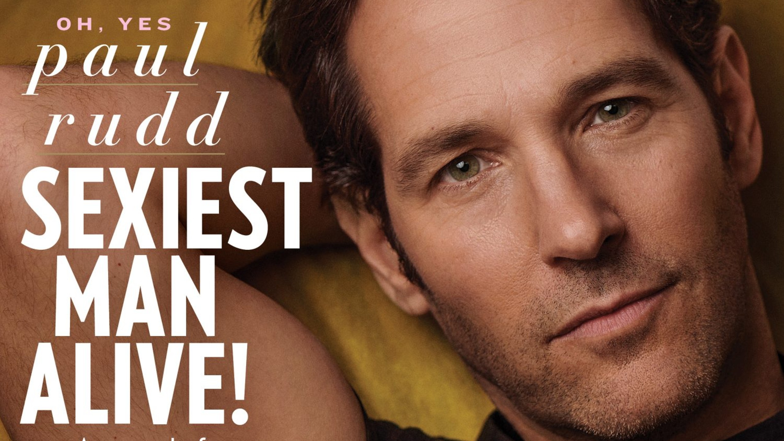 Paul Rudd Sexiest Man Alive