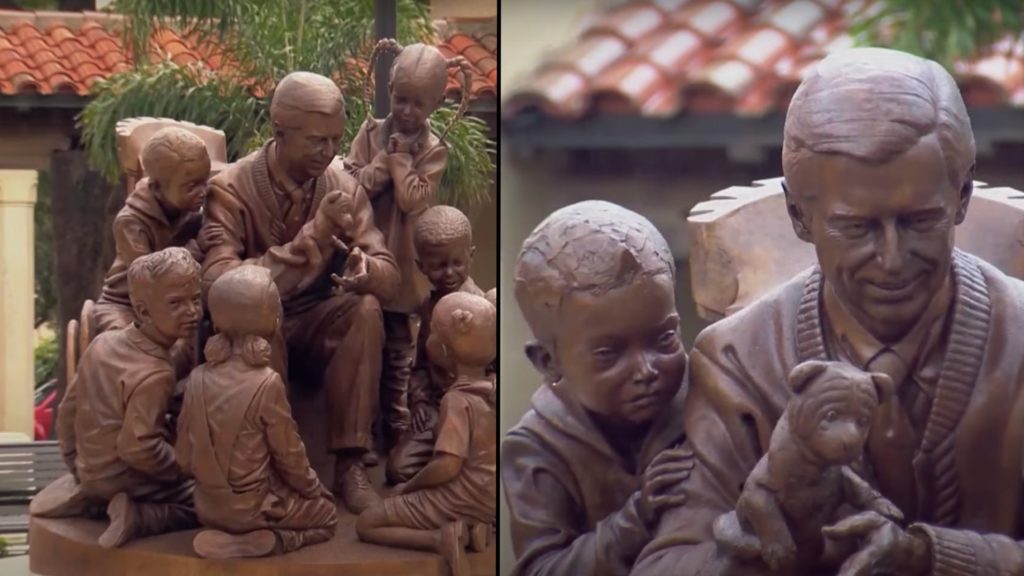 Florida College Unveils Beautiful Statue Honoring Famous Graduate, Mr. Rogers