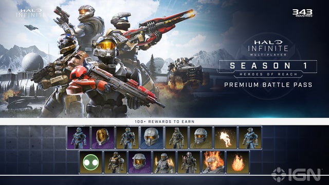 Halo Infinite Season 1 Battle Pass