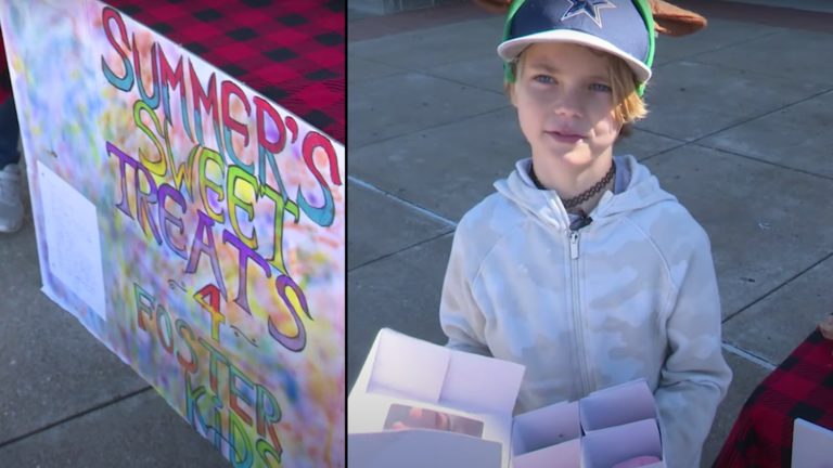 8-Year-old Sells Cupcakes To Buy Christmas Gifts for Kids in Foster Care